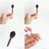 Andere gezondheid Schoonheidsartikelen Trishmcevoy Brush 48 Scpt Blend Gezicht - Zacht geitenhaar Taps toelopende markeerstift Cheek Blending Makeup Applicat Dhmjq