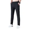 Men's Pants 2023 Summer Mens Golf Trousers Quick Drying Long With Pockets Men's Casual Breathable Relaxed Fit Male