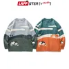 Męskie swetry Lappster-youth mężczyzn krowy vintage zimowe swetry pullover męskie mens koreańskie koreańskie mody sweter kobiety swobodne ubrania harajuku 230808