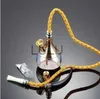 Bättre bra produktlegeringsfickstorlek Golden Mini Water Design Multipurpose Hookah Chicha Nargile Accessories HKD230809