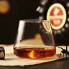 Дизайнерский Whieddy Swirl Whiskey Glass Glass Verre Whiskey Tumbler Xo Chivas Conganc Brandy Snifter Red Wine Shocking Cup Cup Hkd230809