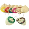 Party Favor Colorf Woven St Bamboo Hand Fan Baby Milieubescherming Muggenmelk Fans Voor Summer Gift Drop Delivery Home G Dhdtx
