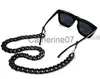 Pendant Necklaces Black Sunglasses Mask Chains Lanyard For Women Men Crystal Eyeglasses Chains Anti-lost Earphone Holder 2021 Fashion Necklace J230809