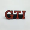 Akcesoria samochodowe przednie Grille Emblem 3D GTI Grill Badge Sticker for Volkswagen VW Golf MK2 MK3 GTI2391