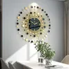 Wall Clocks Living Room Quartz Clock Luxury Modern Mute Hanging Watches Household Nordic Fashion Ornament Home Decoration