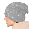 Berets Rhinestones Crystal Diamond Bonnet Hats Hip Hop Ski Skullies Beanies For Men Women Knitted Hat Spring Dual-use Cap