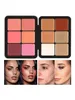 Correcteur 12 couleurs Blush Set Natural Blemish éclaircissant surligneur 16 palette de crème de contour du visage imperméable personnalisée 230808