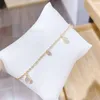 Charm Bracelets Water Drop Necklace Women's Small Fresh Collarbone Chain Environmental Protection Electroplated Gold Jewelry