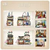 Altri giocattoli 1231 1232 LOZ mini Blocks Bambini Mattoni da costruzione Ragazzi Ragazze Regalo Snack bar giapponese Puzzle 230809