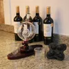 Whiskey Decanter Set with 2 Shot Glasses Skull Crystal Liquor Carafe Globe Wine Decanter Creative Home Bar HKD230809