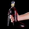 Champagne Hoge Drinkkaraf Vorm Glazen Fles Brandy Crystal Decanter Rode Hakken Bar Luxe Wijn Nachtclub HKD230809