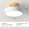 Luzes de teto JJC LED iluminação interna AC110/220V 13W estilo minimalista nórdico branco/quente lâmpada de luz para corredor varanda entrada banheiro