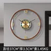 Orologi da parete Elegante Orologio da soggiorno Aghi Movimento a batteria Supporto silenzioso Cucina Ufficio Relojes De Pared Decorazione domestica