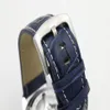 양질의 양질 1884 날짜 자동 기계 남성 시계 Leatcher Blue Dial Wristwatch Men 's Watche Buckle Six-Pin Multi-Functio2823