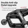 Bike Pedals ROCKBROS Ultralight Seal Bearings Bicycle Cycling Nylon Road bmx Mtb Flat Platform Parts Accessories 230808