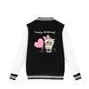 Vestes pour hommes Vestes pour hommes Vente Casual Style Harajuku Mignon Petit Animal Imprimé Veste De Baseball Campus Confortable Vie Quotidienne