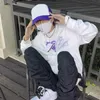 Sweats à capuche pour femmes Sweatshirts Harajuku Kawaii Veste Zippée Surdimensionnée À Manches Longues À Capuche Y2k Femmes Vintage Streetwear Grunge Sweat Tops Vêtements 230808