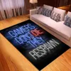 Game Console Symbols Cards Game Rug Teen Kawaii Living Room Bedroom Anime Carpet Children's Aesthetic Room Decor Furry Mat HKD230809