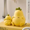 Decorative Objects Figurines Pastoral Pear Sculpture Creative Fruit Type Decor for Interiors Modern Home Desk Crafts Book Stand 230809