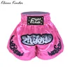 Shorts Masculino Muay Thai Shorts Masculino Feminino Crianças Bordados Kickboxing Sports Shorts de Cetim Crossfit Sanda Grappling Calças MMA Treinamento de Boxe 230808