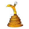 1000ML 34OZ Zodiac Snake Cobra Whisky Decanter per bicchiere di vino Cognac Rum Craft Trasparente Bottiglia di vino vuota Party Bar Tools HKD230809