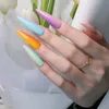 Kit de 20 + 3 vernis à ongles gel - Printemps/Été élégant gris, vert foncé, rouge, jaune, bleu, blanc pailleté - Parfait pour les cadeaux de vacances.