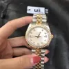 Kvinnor armbandsur 28mm Mechanical Jubilee Band 279381 379383 Diamond Asia 2813 Automatiskt rostfritt stålarmband Luxury Lady Watch284Y