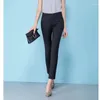 Women's Pants Casual Candy-colored Soft Cotton Trousers Girl Basic Slim Fit Office Fashion Elastic Pencil Maximum Height 165cm