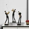 Objetos decorativos Estatuetas Personagens de golfe nórdicos Decoração Luz Luxo Escritório de alto padrão Área de trabalho Sala de estudo Armário de TV Casa 230809