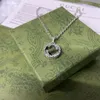 Vintage Do old S925 sterling silver necklace Premium ins do not fade Flower Bird Fearless Imp Twist necklace with original box