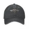 Berretti Vulcan Motorcycle Modren Berretti da baseball Cappelli in denim lavato Casquette regolabile per esterni Cappello da cowboy sportivo per unisex