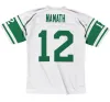 Ed Football Jersey 12 Joe Namath 19 Keyshawn Johnson 80 Wayne Chrebet 28 Curtis Martin 74 Nick Mangold Retro Rugby