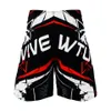 Pantaloncini da uomo WTUVIVE MMA Boxing Caratteristiche Allenamento sportivo Muay Thai Fitness Pantaloncini da combattimento personali pantaloncini da boxe muay thai corti mma 230808