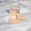 Storage Bottles 30pcs/lot Arrival Fashion Eyeshadow Powder Case With Mirror 6grids DIY Square Lipstick Compact Empty Pink Blush Subpackage