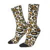 Herensokken Leopard Pattern Design Kawaii Sports Cartoon