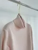 Maglioni da donna Collo alto in cashmere Camicia con fondo allentato Confortevole Alla moda e versatile 2023 Autunno 0822Y