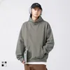 Männer Hoodies Schwere Textur Kapuzenpullover Lose Paar Mantel Im Herbst Und Winter Streetwear Männer