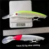 Betar lockar noeby 6 st 14cm 53g 16 cm 73g 12 cm 30g trolling fiske locka långsam sjunkande 7m minnow crankbaits hård bete tackla nbl90 230809