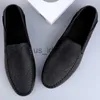 Elbise ayakkabılar gerçek deri erkek ayakkabı rahat resmi erkek loafers moccasins lüks marka İtalyan nefes alabilen kayma erkek tekne ayakkabı boyutu 46 47 j230808