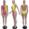 Maillot de bain femme maillot de bain une pièce 2023 été plage Sexy à lacets armatures décoré maillot de bain femmes