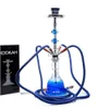 Big Glass Shisha for Smoke 4 Hoses Hookah Pipe Narguile Completo Chicha Pipa Cachimba Nargile Gift Party Bar Accessories HKD230809