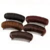 Connectors Hair Fluffy Pad Hairpin Synthetic False Clip Black Brown DIY Styling Insert 230809