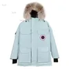 Designer Mens Canadian Goose Puffer Down Womens Jacket Down Parkas Hiver Épais Manteaux Chauds Femmes Coupe-Vent Broderie Lettres S3