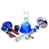 Big Glass Shisha for Smoke 4 Hoses Hookah Pipe Narguile Completo Chicha Pipa Cachimba Nargile Gift Party Bar Accessories HKD230809