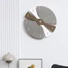 Настенные часы уникальные часы номера номера игл искусство гостиная домой круглой современная мода северная офис Reloj
