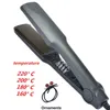 Curling Irons prostowanie szybkiego rozgrzewki termicznej Profesjonalne turmalinowe ceramiczne płyty grzewcze prostoczewek 230809