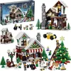 Transformation Toys Robots City Creative Expert Winter Village Toy Shop 10249 Building Blocks House Santa Claus Store Cegły Dzieciowe Prezent Świąteczny zabawki 230809