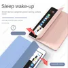 For iPad Air 4 Air 5th generation 10.9 Wake up Case Ipad 10.2 9th Pro 10.5 9.7 Mini 6 5 4 with Pencil Holder Silicon Funda Cover HKD230809