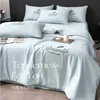 Bedding sets Summer Queen King Size Thin Comforter Bedding Sets Luxury Cool Quilt Bed Sheets and Pillowcases Home Air-conditioning Blankets 230809