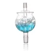 Ny design Hosahs Glass Ice Bowl för Arabian Shisha 1Set Shisha Ice Bowl Hookah Head Fancy Chicha Fit Led Art Hosah Narguile HKD230809